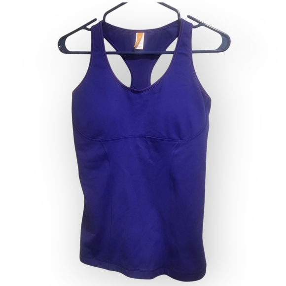 Lucy‎ Activewear Workout Top Blue/purple Medium - Picture 1 of 6